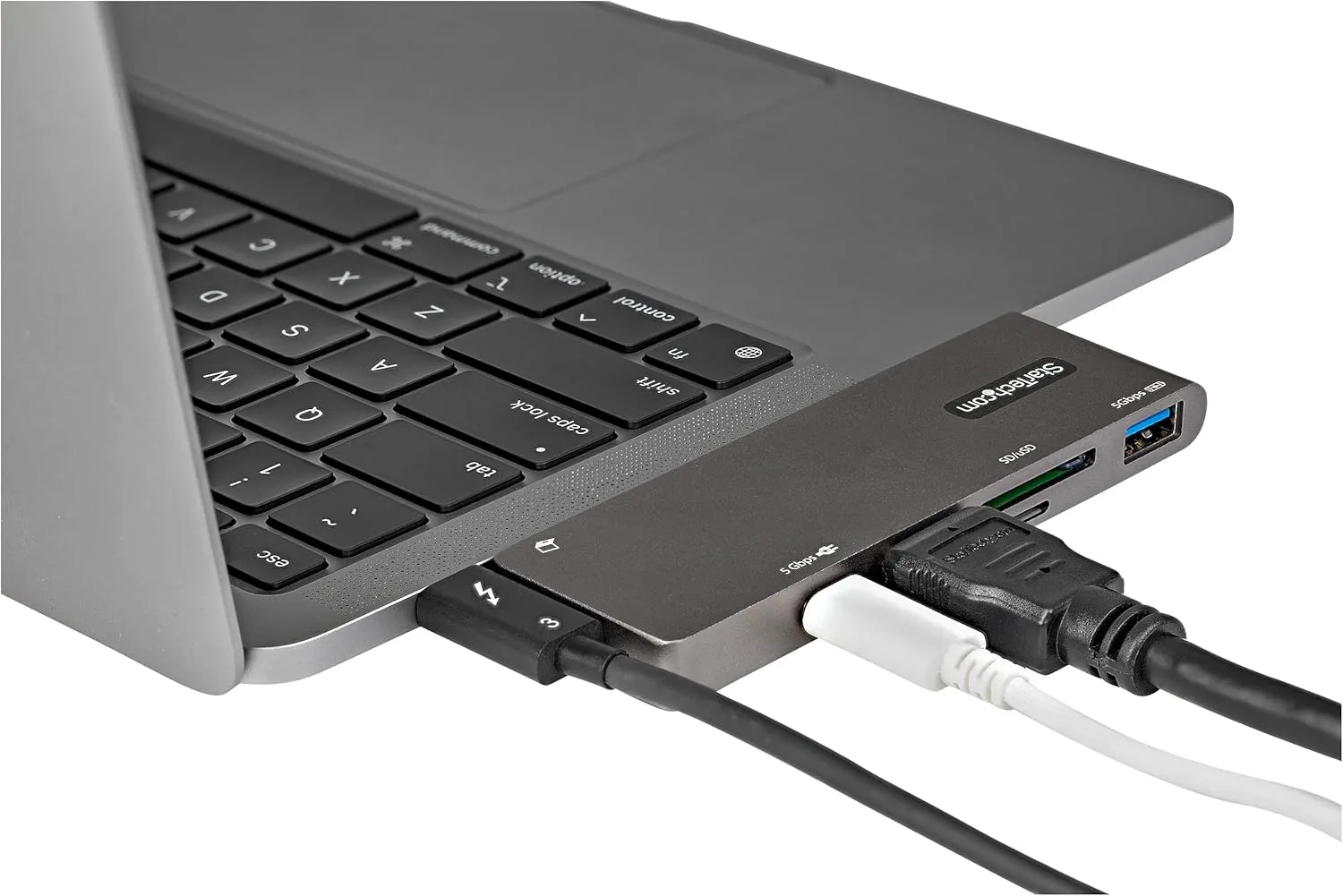StarTech.com USB C Multiport Adapter for MacBook Pro/Air - USB Type-C to 4K HDMI, 100W Power Delivery Pass-Through