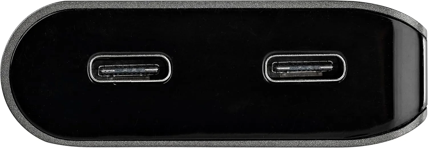 StarTech.com USB C Multiport Adapter - USB-C to HDMI or Mini DisplayPort 4K 60Hz, 100W Power Delivery Pass-Through, 4-Port 10Gbps USB Hub - USB Type-C Mini Dock - w/ 12" Attached Cable (DKT31CMDPHPD)