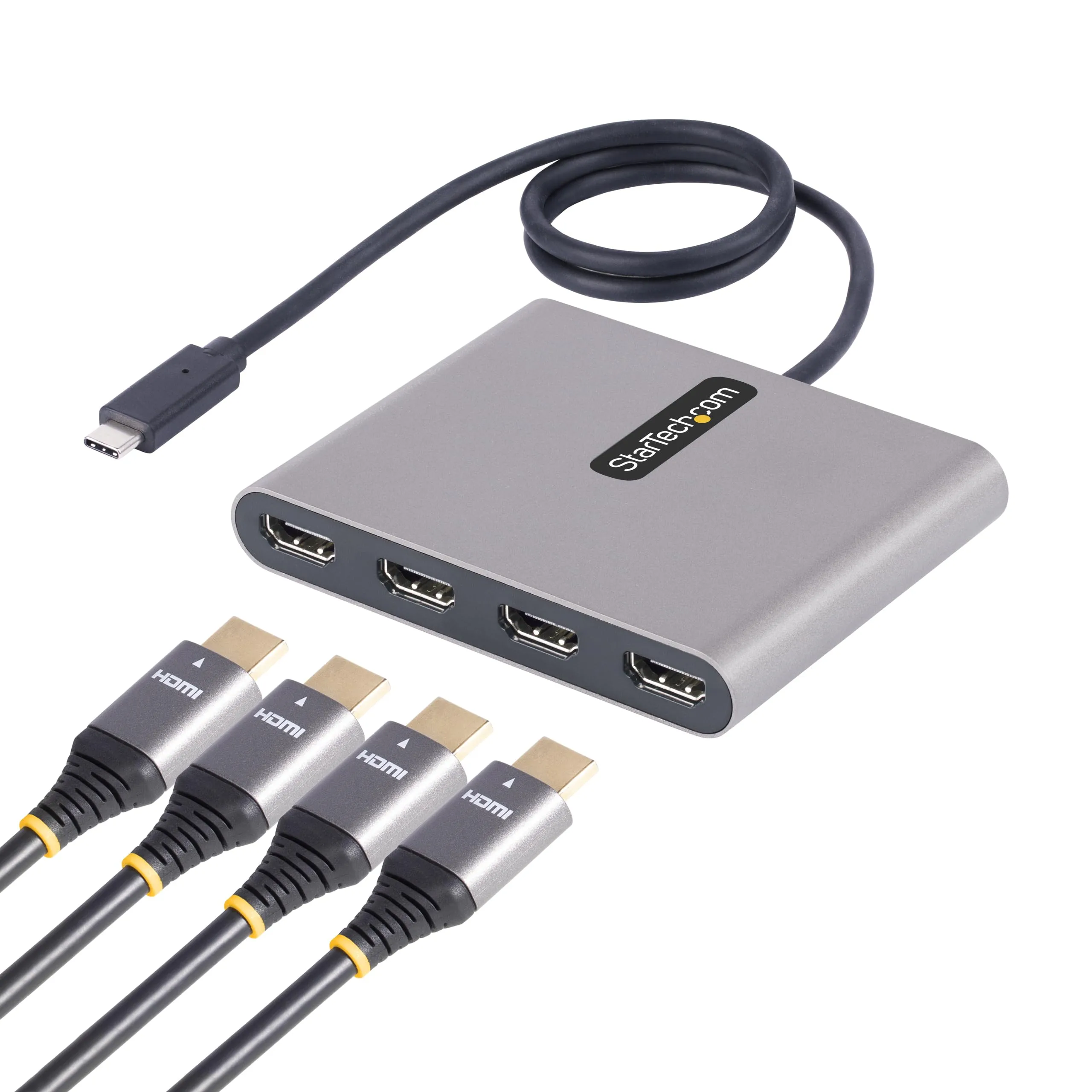 StarTech.com USB to Quad HDMI Adapter for Windows (4x 1080p 60Hz)