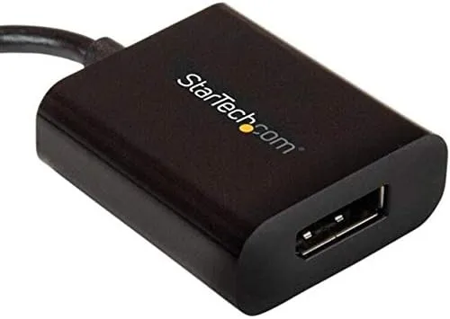 StarTech.com USB C to DisplayPort Adapter - 4K 60Hz/8K 30Hz, DP 1.4 HBR2 Dongle