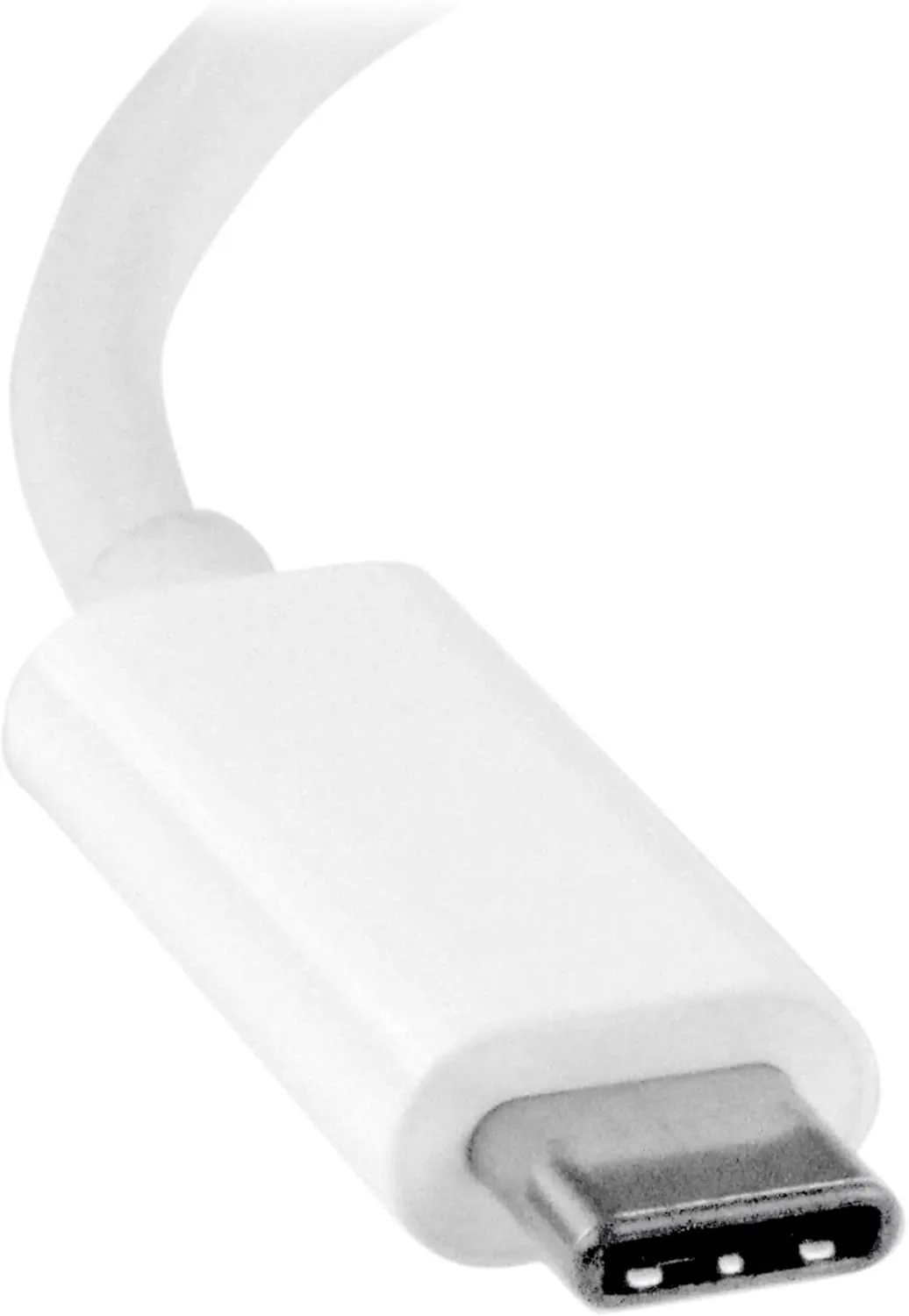 StarTech.com USB C to DVI Adapter - White - 1920x1200 - USB Type C Video Converter for Your DVI D Display/Monitor/Projector