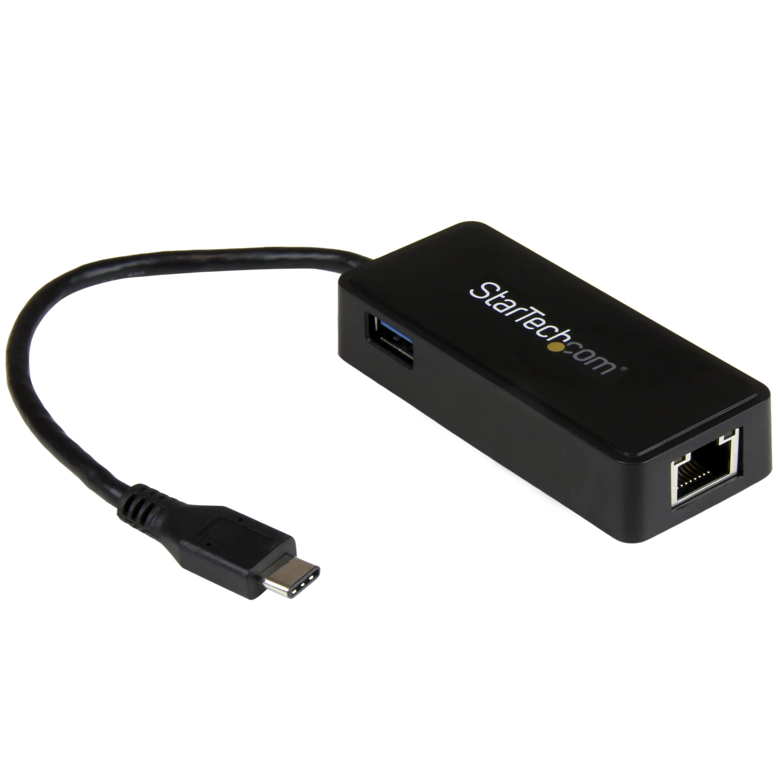 StarTech.com USB to Gigabit Ethernet Adapter with USB Port