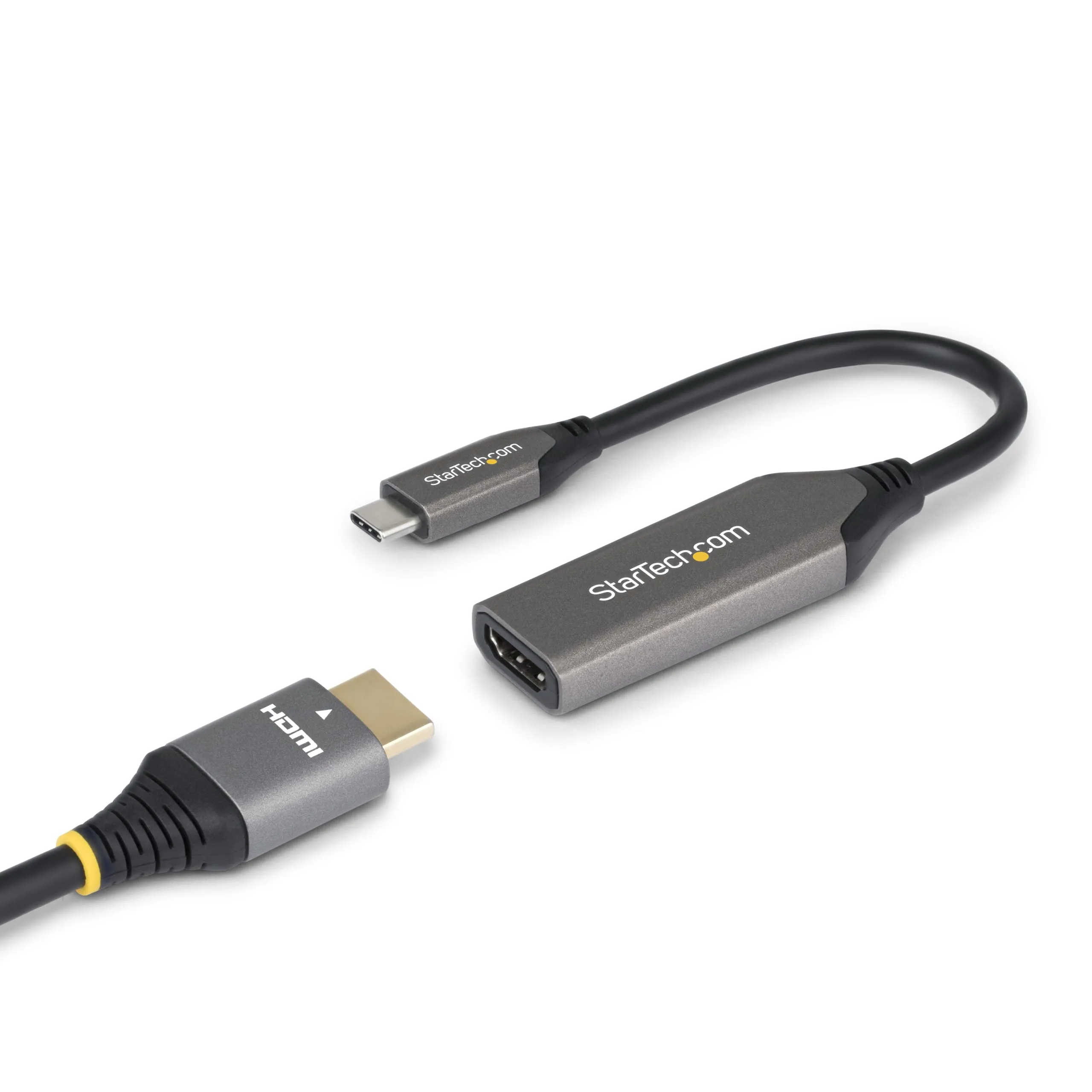 StarTech.com USB-C to HDMI Adapter, 8K 60Hz / 4K 120Hz, Thunderbolt / USB4 Compatible