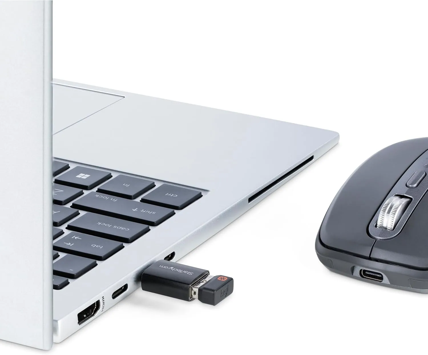 StarTech.com USB-C to USB-A Adapter, USB 5Gbps, Compact USB-C Male to USB-A Female Adapter, Durable Metal Housing, M/F