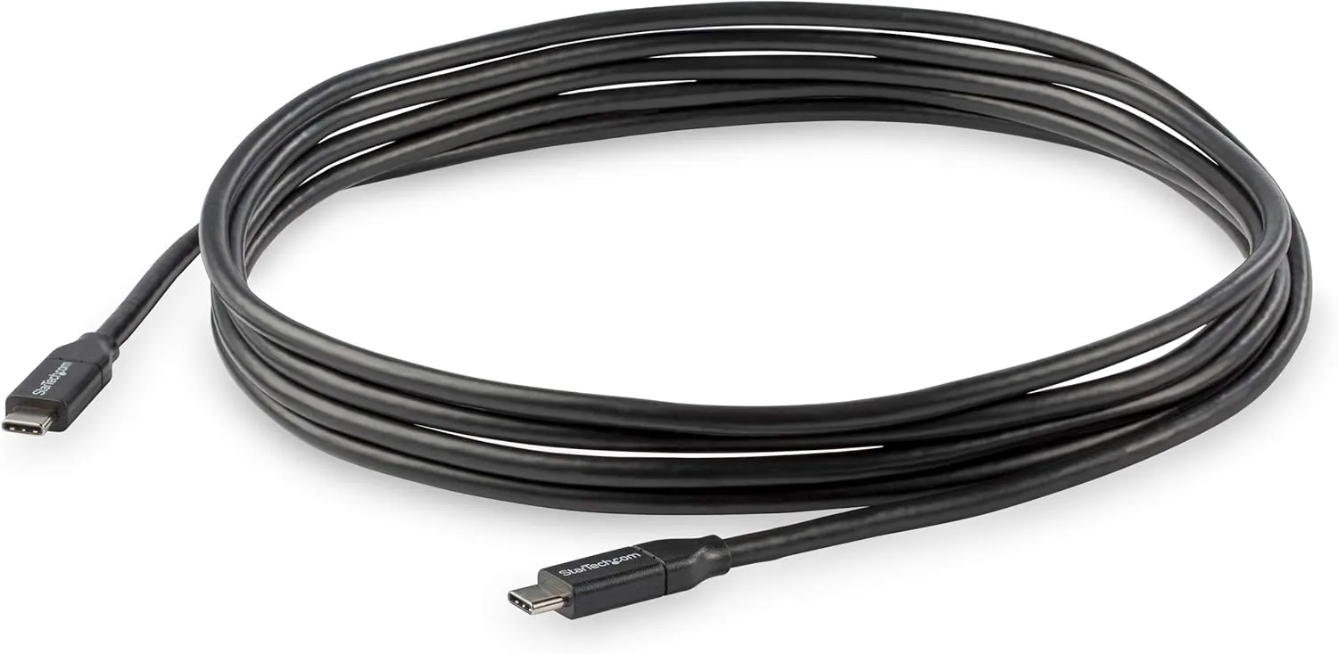 StarTech.com USB-C to USB-C Cable - 5A Power Delivery, USB 2.0