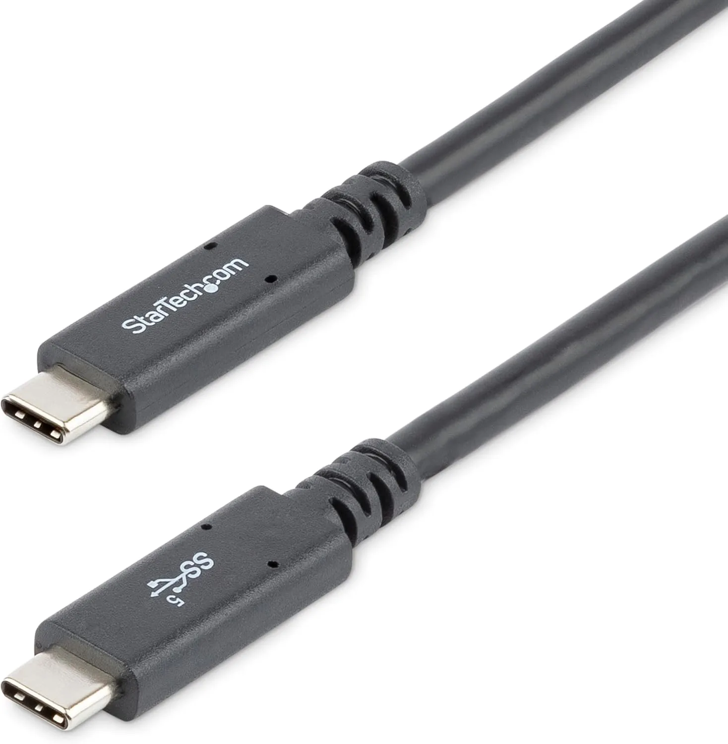 StarTech.com USB C to USB C Cable - 6 ft / 1.8m - 5A PD - USB-IF Certified - M/M - USB 3.0 5Gbps - USB C Charging Cable