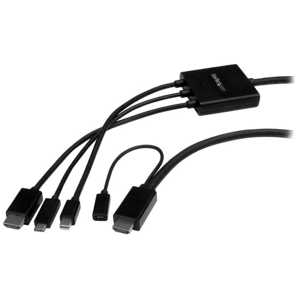 StarTech.com USB-C HDMI Cable Adapter - 6 ft / 2m - 4K - Thunderbolt Compatible