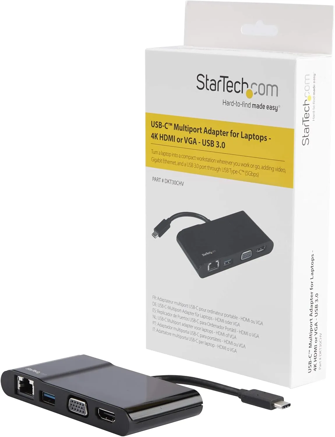 STARTECH USB Flash Drive and USB-C Multiport Adapter
