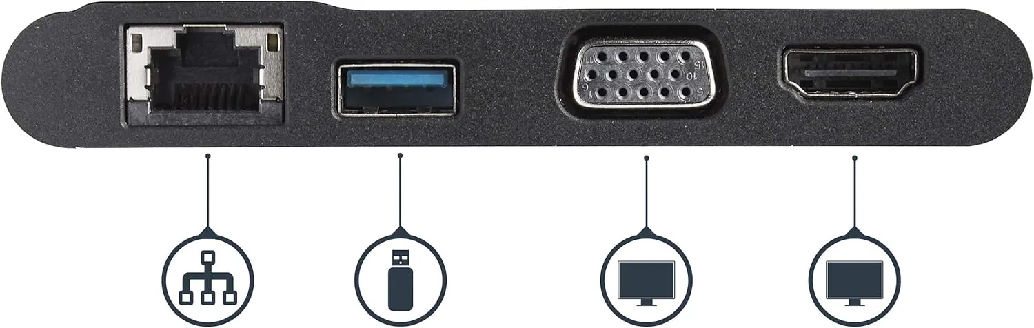 STARTECH USB Flash Drive and USB-C Multiport Adapter