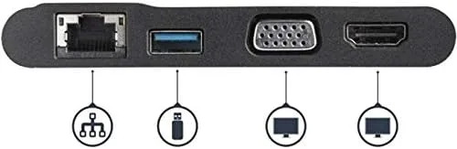 STARTECH USB Flash Drive and USB-C Multiport Adapter