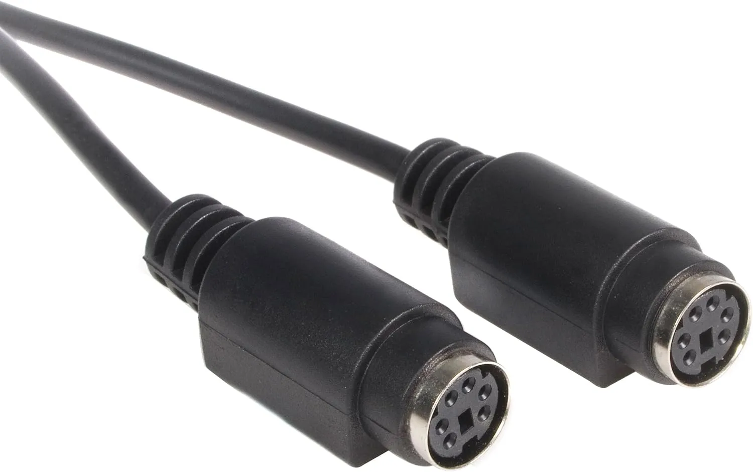 StarTech.com USB to PS/2 Adapter for Keyboard and Mouse - USBPS2PC - Black