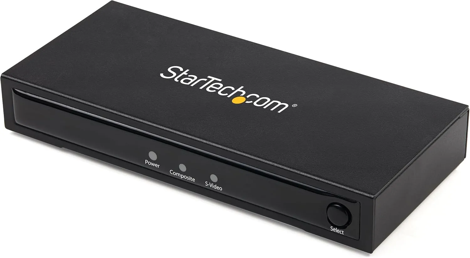 StarTech.com S-Video or Composite to HDMI Converter with Audio - 720p - NTSC & PAL - Analog to HDMI Upscaler