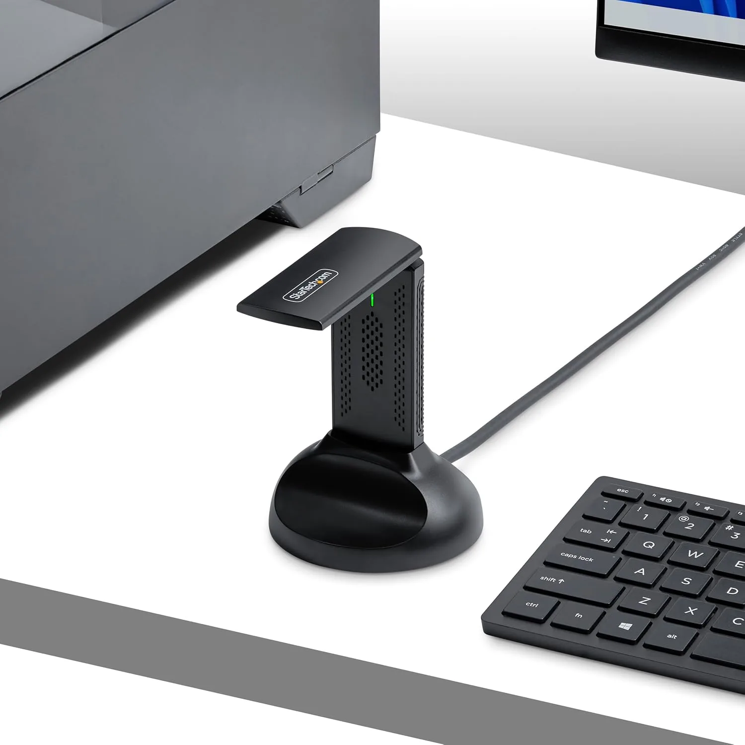 StarTech.com Wi-Fi 6E USB Adapter/Dongle, for Desktop/Laptop PC, Wireless NIC w/Foldable Antenna, WiFi 2.4/5/6GHz Network
