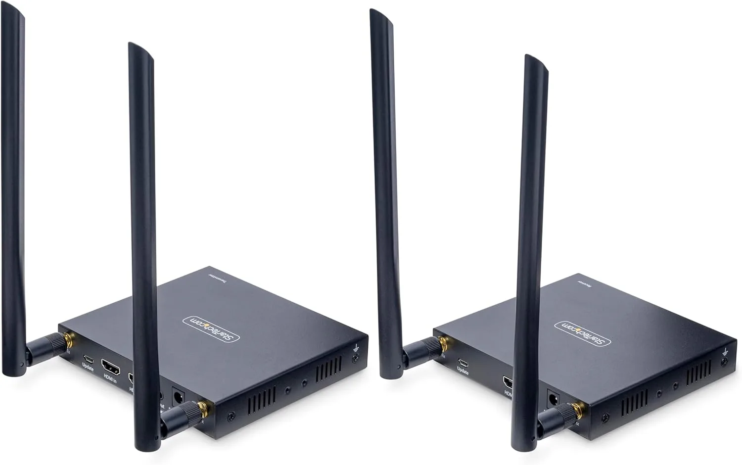 StarTech.com Wireless HDMI Extender, 4K 60Hz, Transmitter and Receiver Kit, Up to 165ft (50m), No Line-of-Sight Required