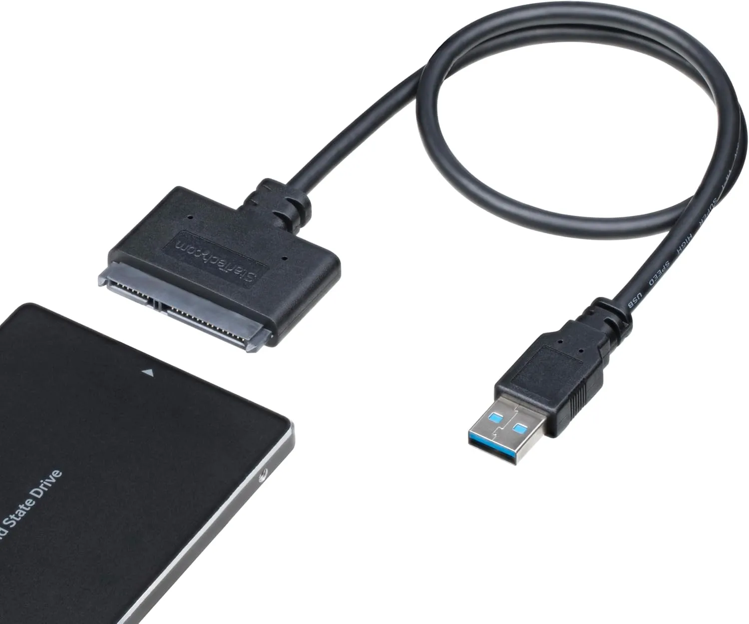 StarTech.com SATA to USB Adapter Cable for 2.5" SATA SSD/HDD - UASP, Bus-Powered
