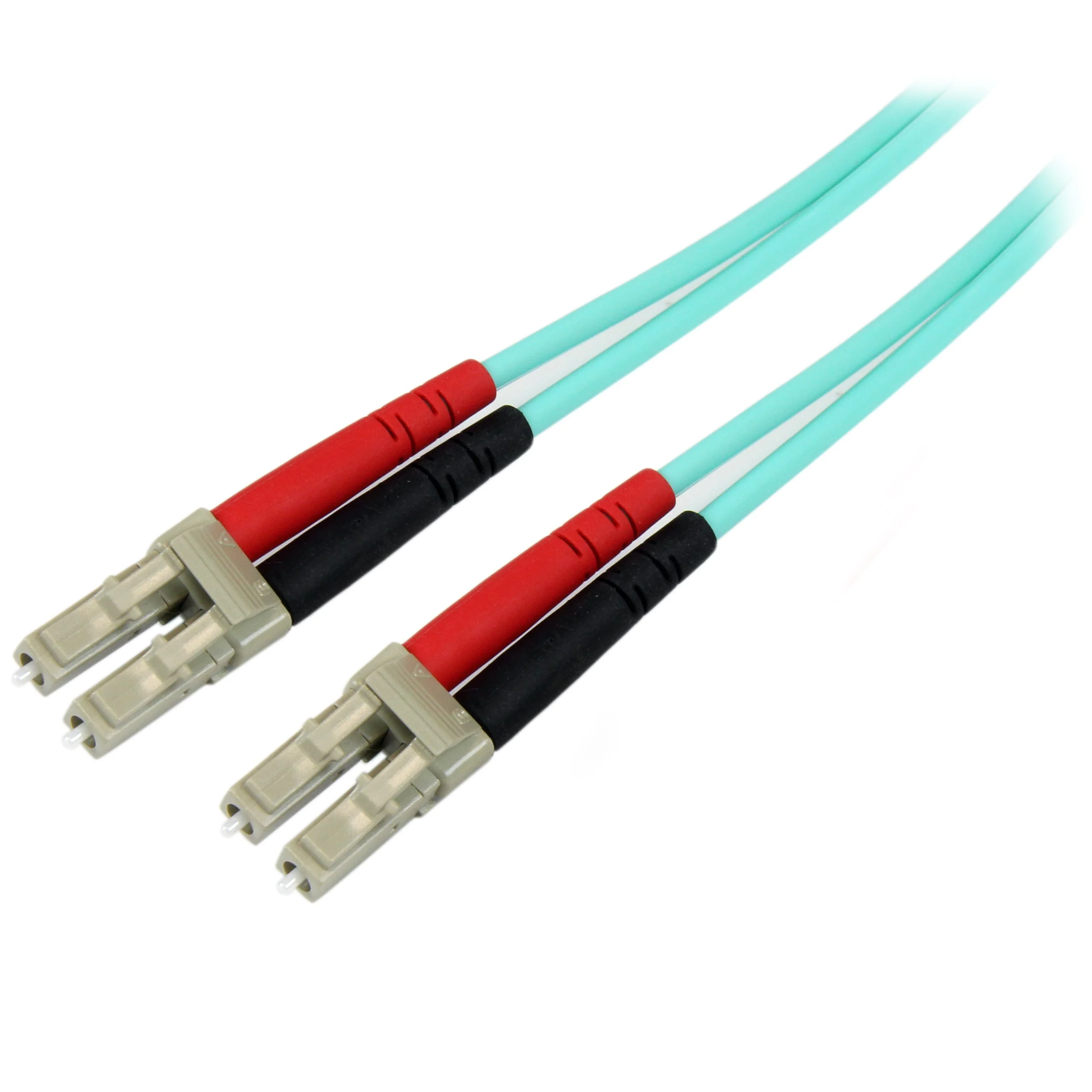 StarTech.com OM4 LC/UPC Duplex Multimode Fiber Optic Cable (50/125, LSZH)