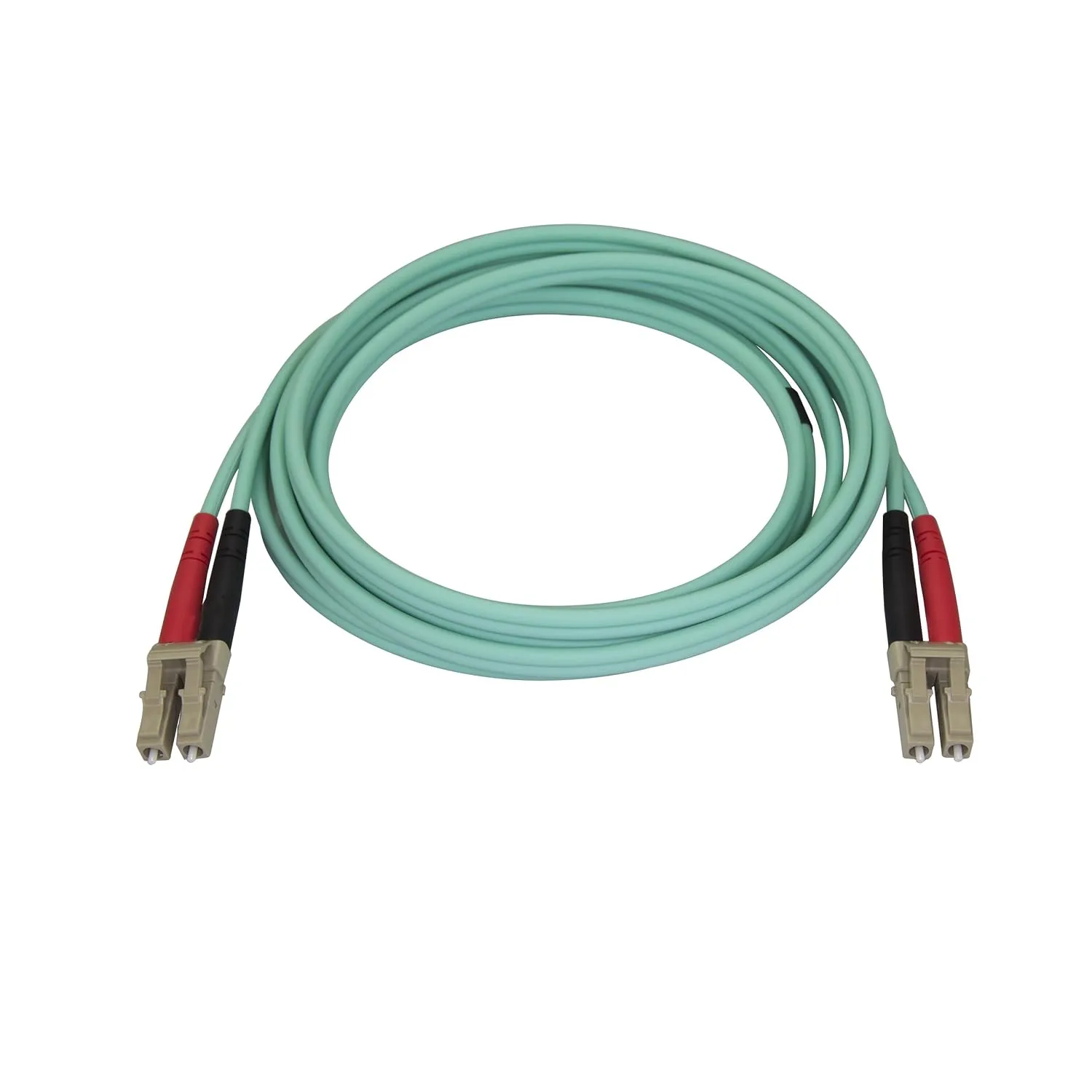 StarTech.com OM4 LC/UPC Duplex Multimode Fiber Optic Cable (50/125, LSZH)