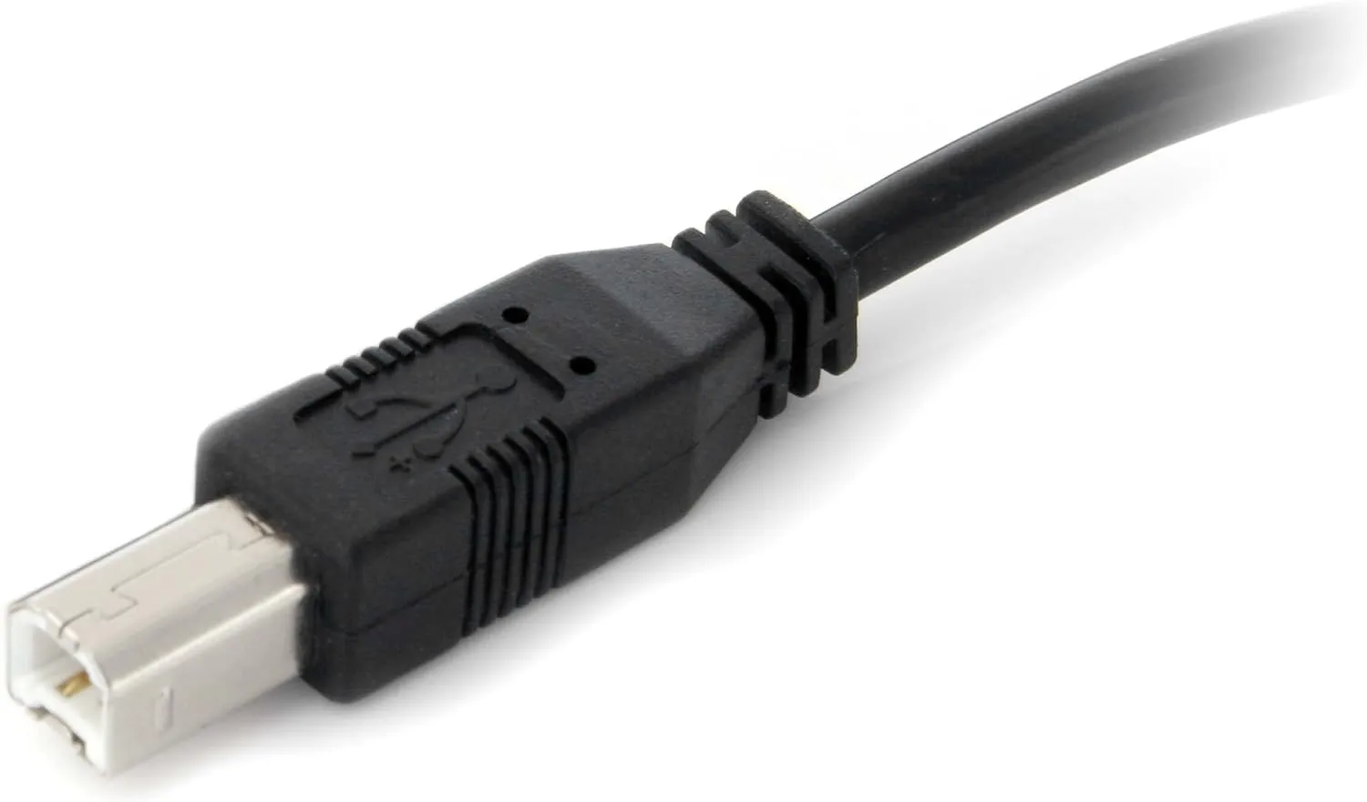 StarTech.com 9 m / 30 ft Active USB A to B Cable - M/M - Black USB 2.0 A to B Cord - Printer Cable