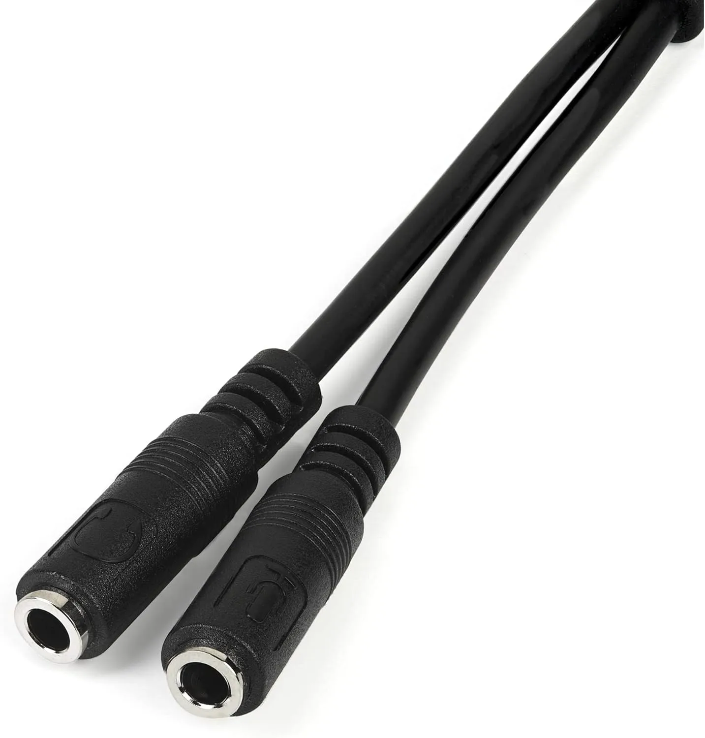 StarTech.com 3.5mm Headset Splitter Adapter (Combo to Separate Mic & Headphone)