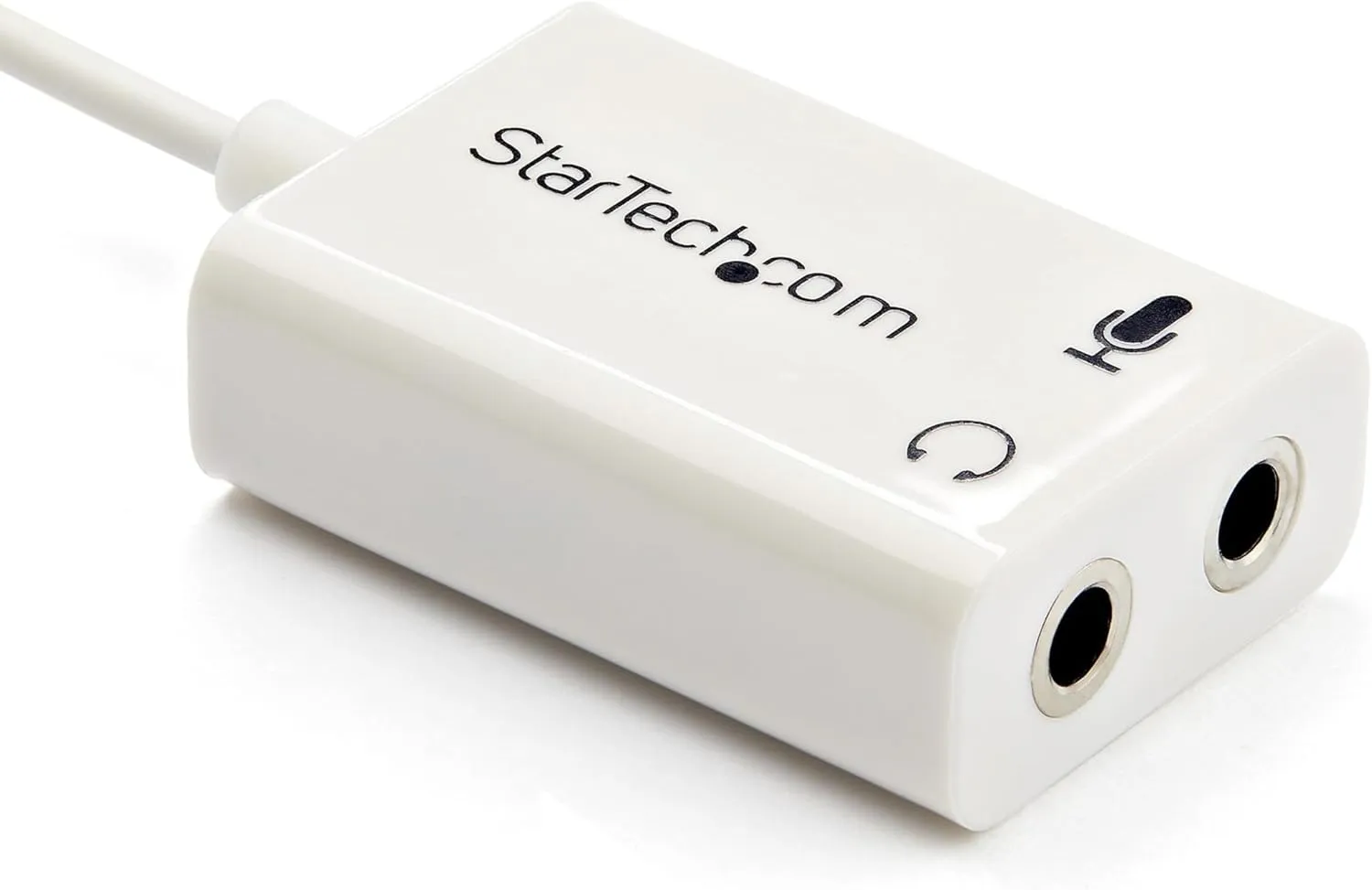 StarTech.com 4 Position Microphone and Headphone Splitter – 3.5 mm – 4 Pin / 4 Pole