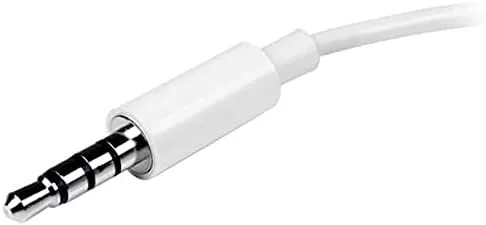 StarTech.com 4 Position Microphone and Headphone Splitter – 3.5 mm – 4 Pin / 4 Pole