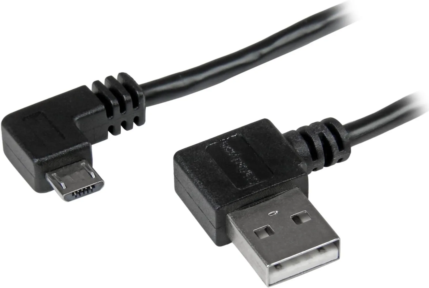 StarTech.com Right-Angle Micro-USB Cable (USB A to Micro B) - USB 2.0