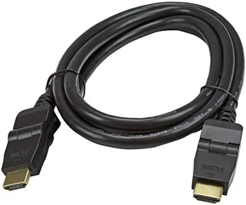 StarTech.com 6ft Swivel HDMI Cable, 4K High Speed Rotating HDMI Cord, 4K 30Hz UHD HDMI, 10.2 Gbps, HDMI 1.4 Video, HDCP 1.4