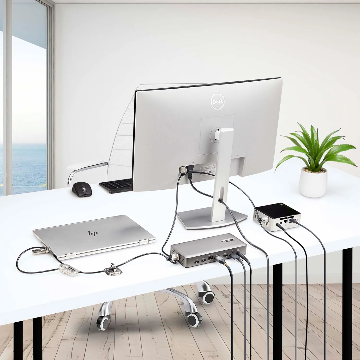StarTech.com Laptop/Desktop & Peripheral Lock Kit & Anchor Lock