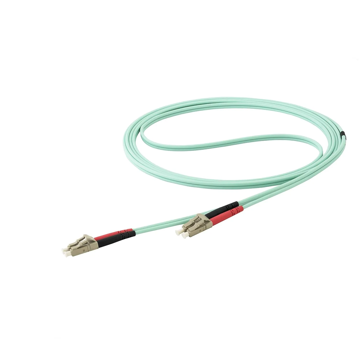 StarTech.com OM4 LC/UPC Duplex Multimode Fiber Optic Cable (50/125, LSZH)