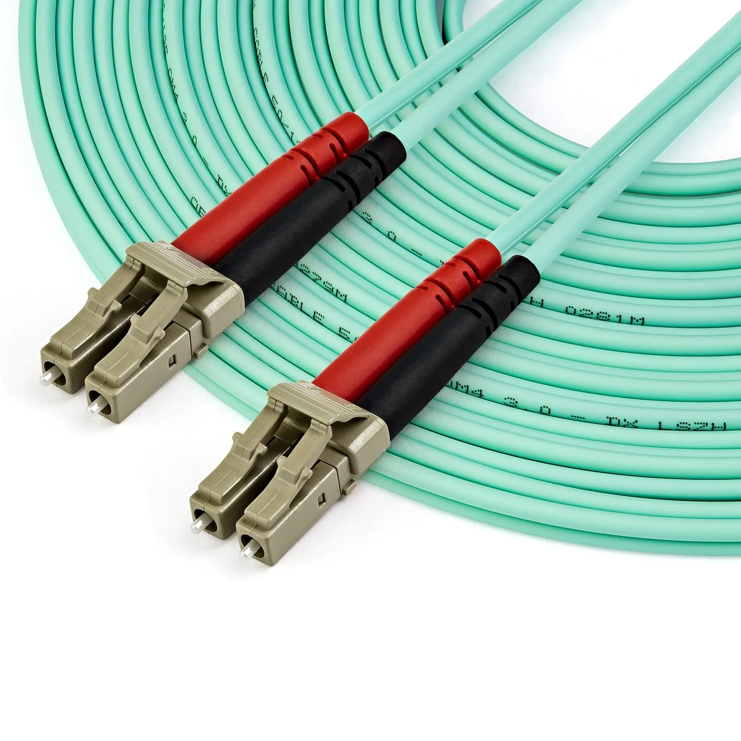 StarTech.com OM4 LC/UPC Duplex Multimode Fiber Optic Cable (50/125, LSZH)