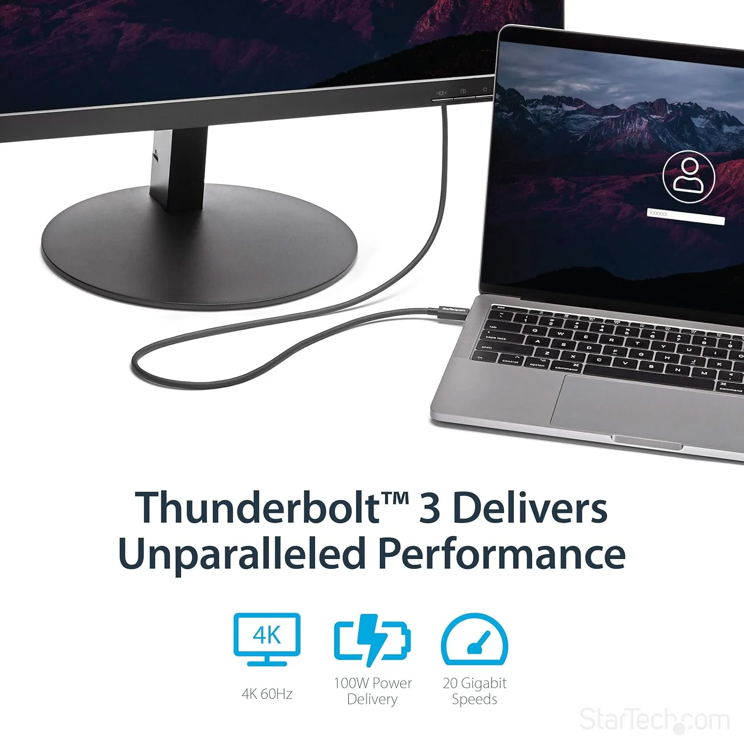 StarTech.com Passive Thunderbolt 3 USB-C Cable