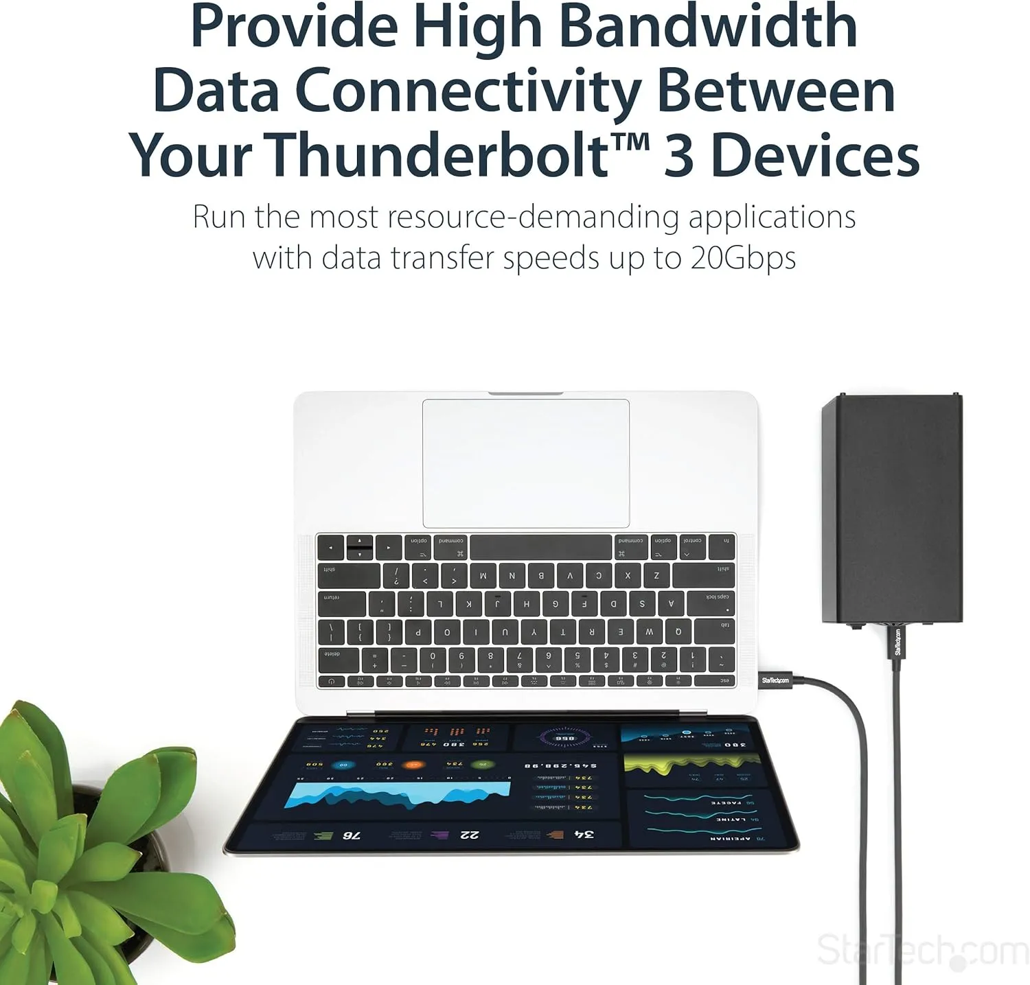 StarTech.com Passive Thunderbolt 3 USB-C Cable
