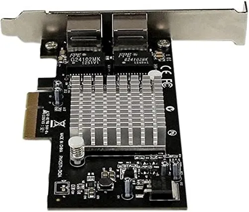 StarTech.com PCIe Gigabit Ethernet Network Card - Intel Chipset