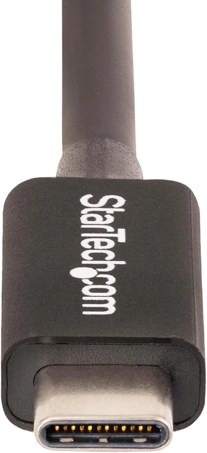 StarTech.com Thunderbolt 4 Cable - 40Gbps, 100W PD, 8K/4K Video, USB-C