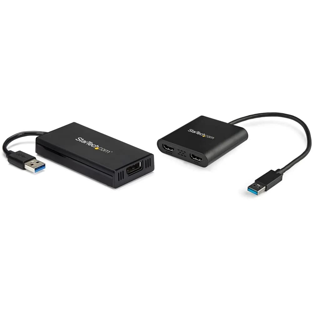 StarTech.com USB 3.0 to HDMI/DisplayPort External Video Adapter - 4K 30Hz