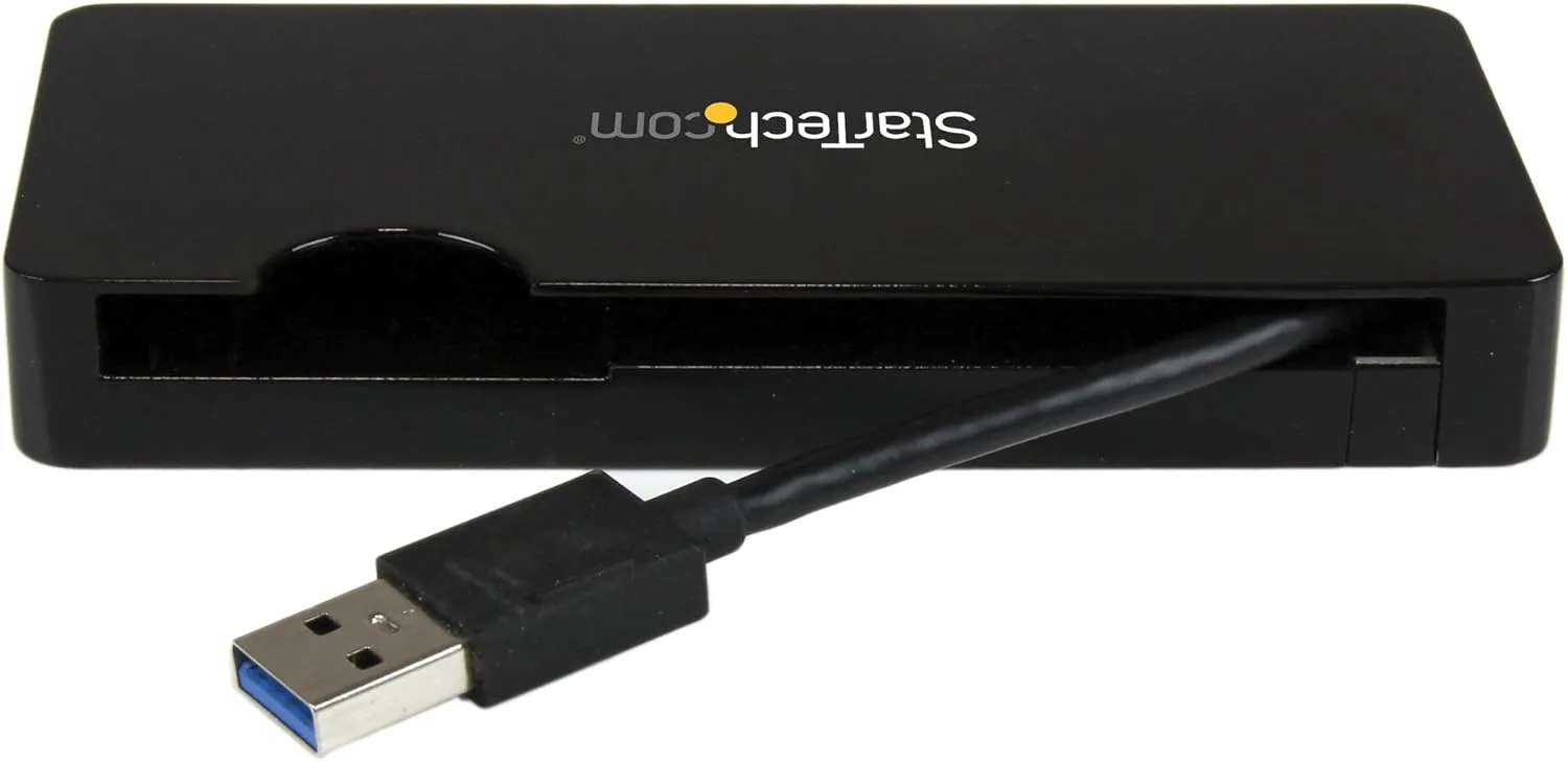 StarTech.com USB 3.0 to HDMI Adapter/Dock with USB 3.0 Pass-Through