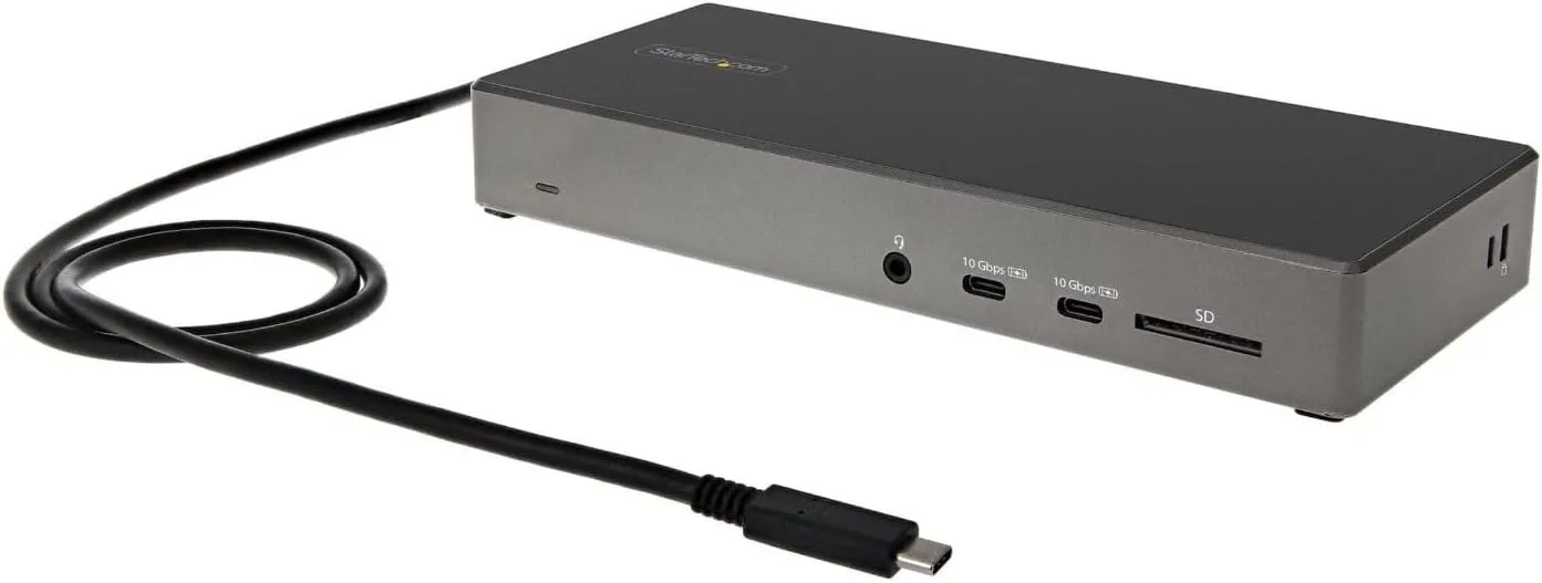StarTech.com USB-C / USB-A Docking Station - Triple 4K 60Hz