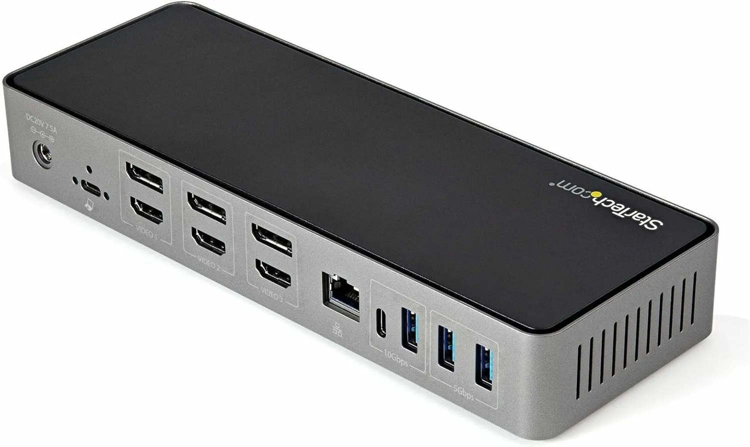 StarTech.com USB-C / USB-A Docking Station - Triple 4K 60Hz