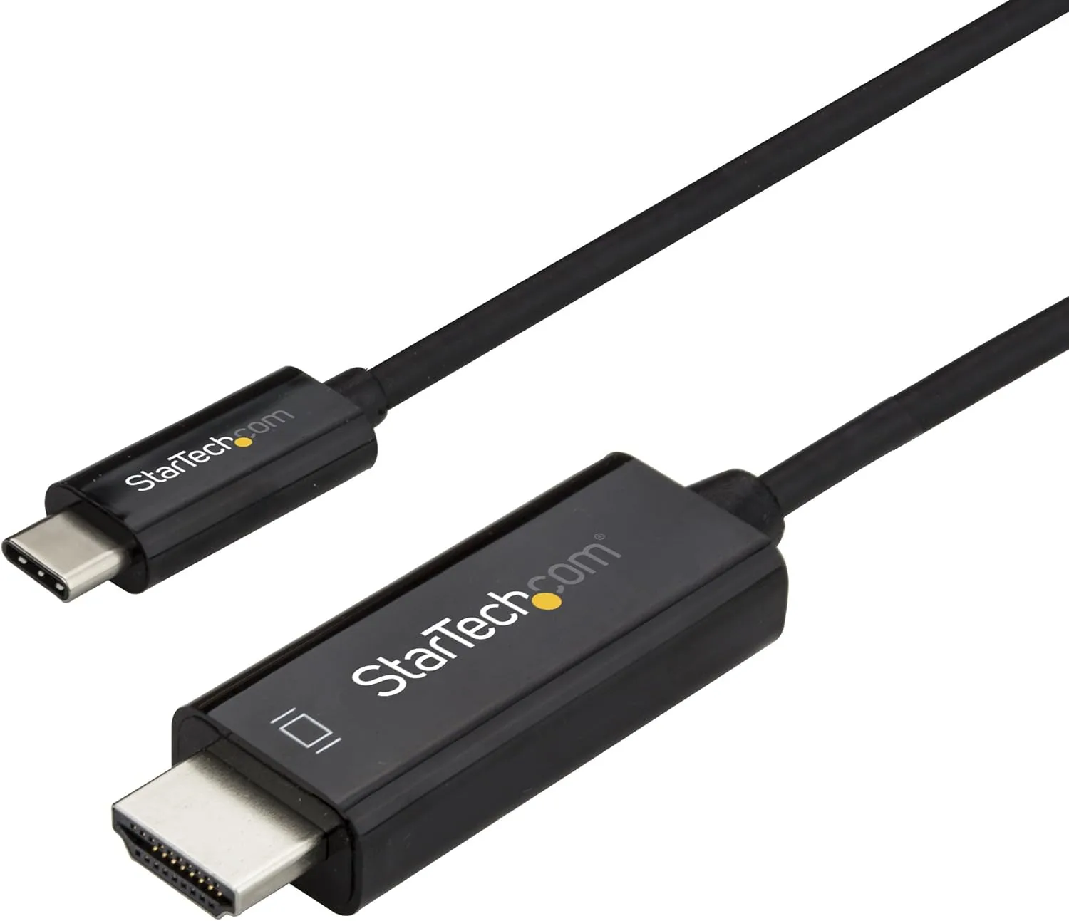 StarTech.com USB C to HDMI Cable - USB Type-C to HDMI 2.0 - 4K 60Hz - Black