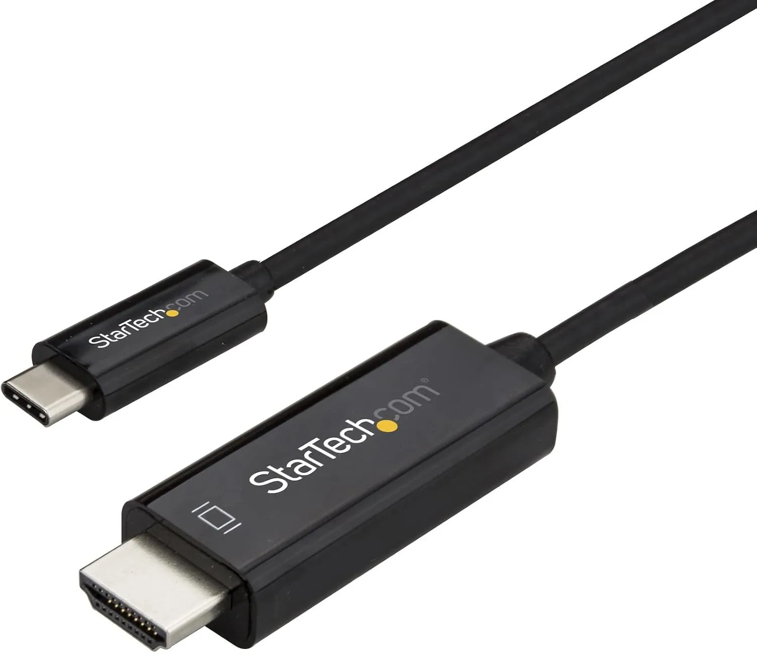 StarTech.com USB C to HDMI Cable - USB Type-C to HDMI 2.0 - 4K 60Hz - Black