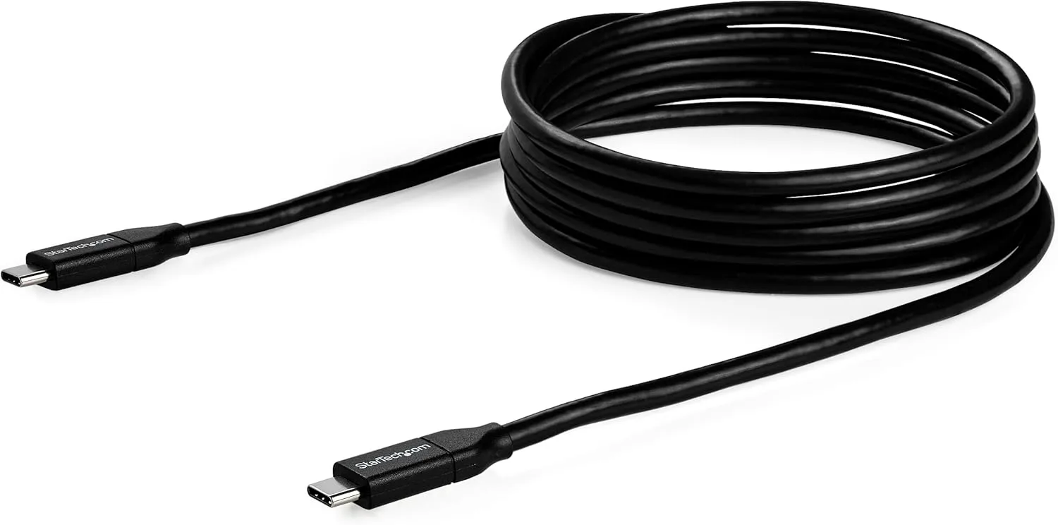 StarTech.com USB-C to USB-C Cable - 5A Power Delivery, USB 2.0