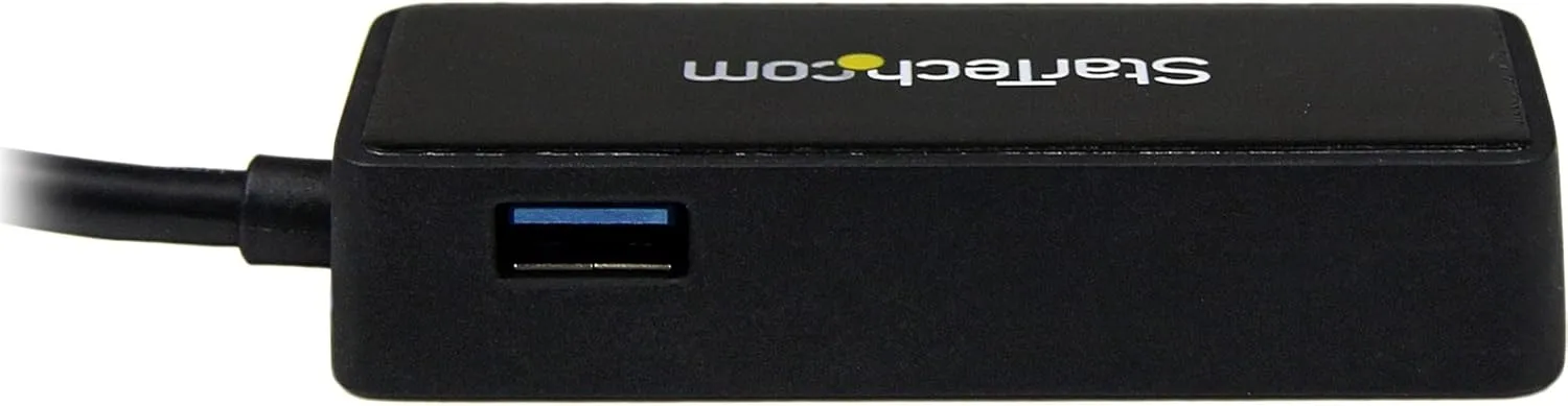 StarTech.com USB to Gigabit Ethernet Adapter with USB Port