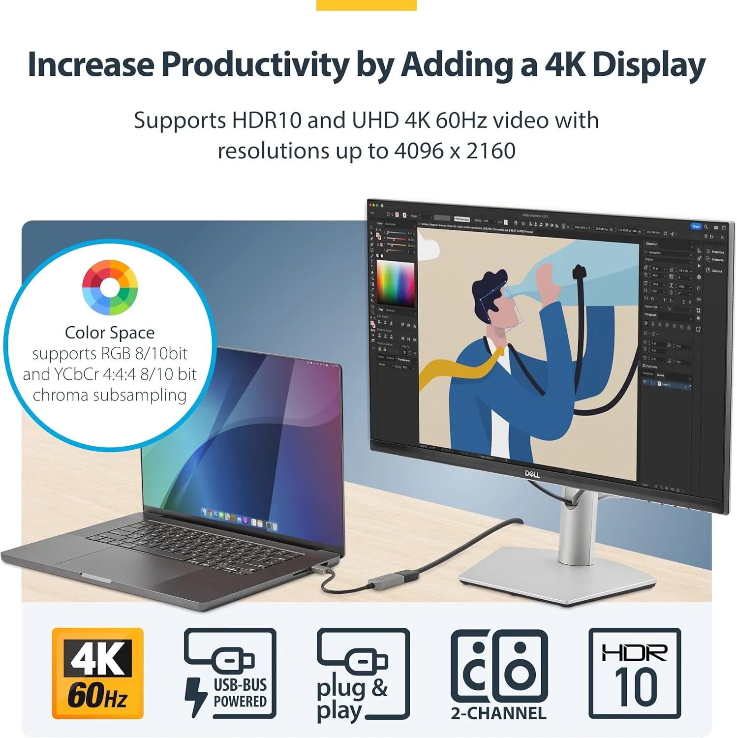 StarTech.com USB to HDMI Adapter