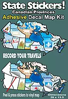 800 Canadian Map - STATE STICK