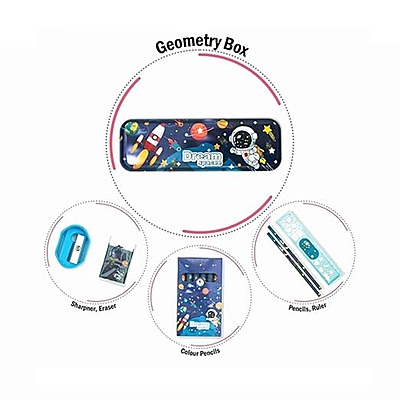 Space Theme Stationery Set for Kids