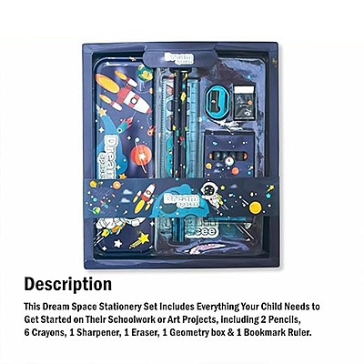 Space Theme Stationery Set for Kids