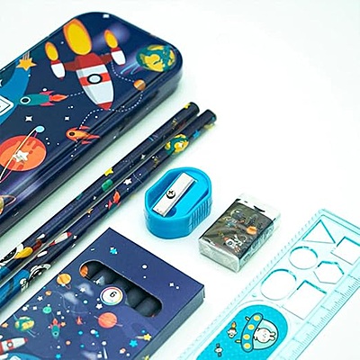 Space Theme Stationery Set for Kids