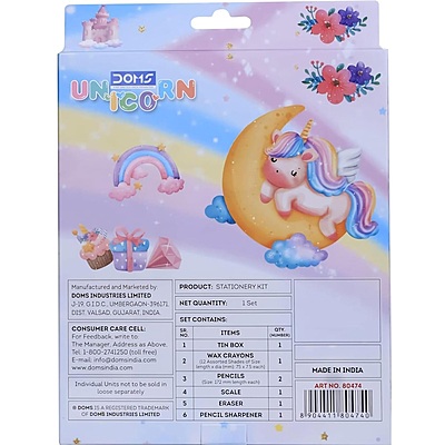 DOMS Unicorn Stationery Kit
