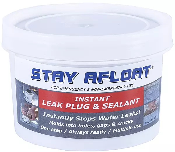 Stay Afloat Marine Water Leak Plug and Sealant for Emergency Boat Repair