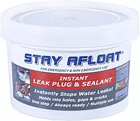 Stay Afloat Marine Water Leak Plug and Sealant for Emergency Boat Repair